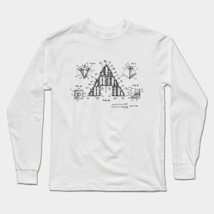 Lego Building Blocks Patent 1962 Long Sleeve T-Shirt